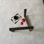 Hanah Home Mesa de centro Cam Orta S302 en Nogal